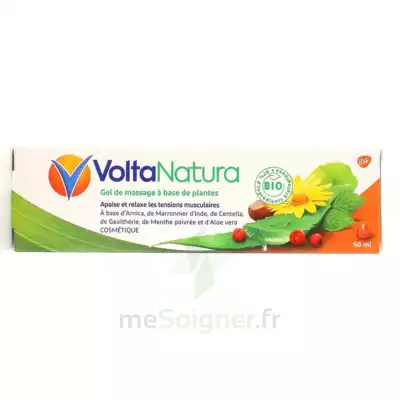 Voltanatura Gel De Massage Plantes Bio T/50ml à DAMMARIE-LES-LYS