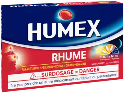 Humex Rhume Comprimés Et Gélules Plq/16 à DAMMARIE-LES-LYS