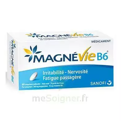 Magnevie B6 100 Mg/10 Mg Comprimés Pelliculés Plaq/60 à DAMMARIE-LES-LYS