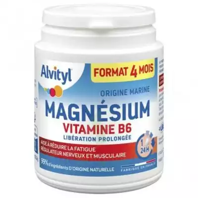 Alvityl Magnésium Vitamine B6 Libération Prolongée Comprimés Lp Pot/120 à DAMMARIE-LES-LYS