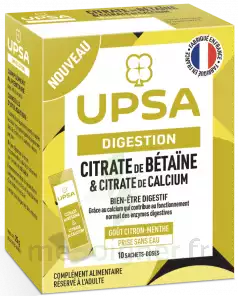 Upsa Citrate De Bétaïne & Citrate De Calcium Poudre 10 Sachets à DAMMARIE-LES-LYS