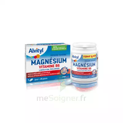 Alvityl Magnésium Vitamine B6 Libération Prolongée Comprimés Lp B/45 à DAMMARIE-LES-LYS