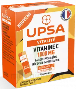 Upsa Vitamine C 1000 Poudre 10 Sachets à DAMMARIE-LES-LYS